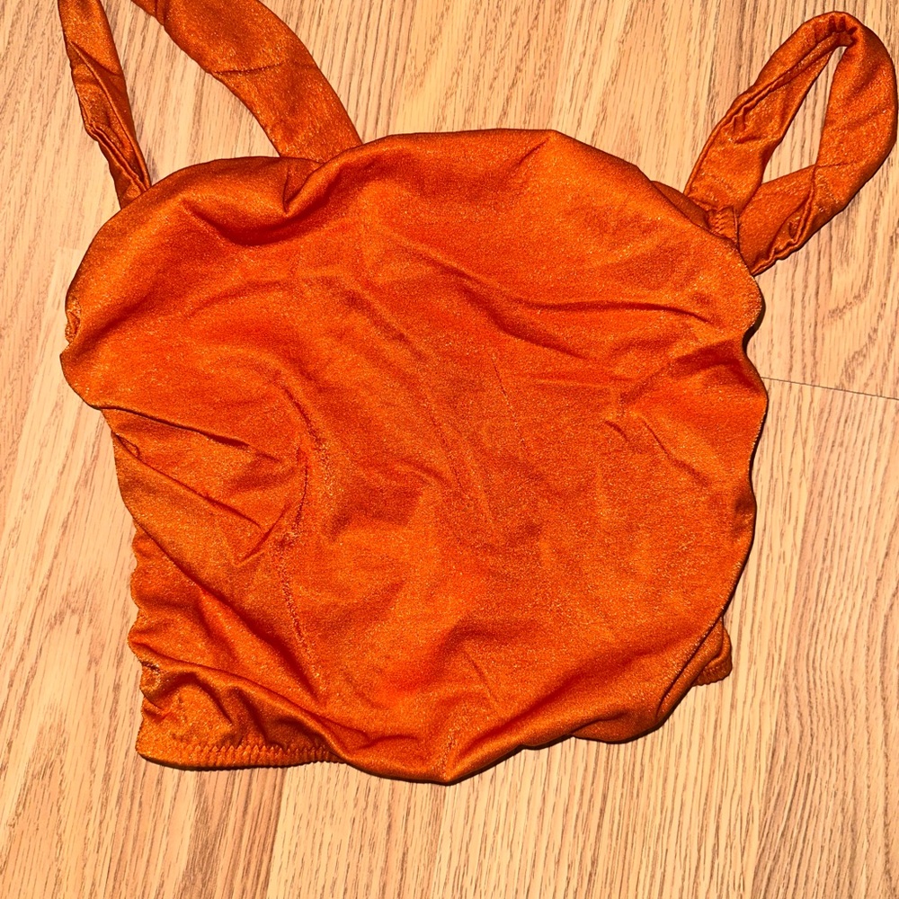 Free People Orange Camisole Top